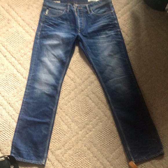 NWOT Men’s Original Jack & Jones straight leg button fly jeans . 36/34 - Picture 1 of 5